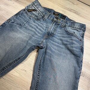 Ariat Rebar M7 Slim Straight Jeans Men's Sz 32x29 (Tag 32x30)